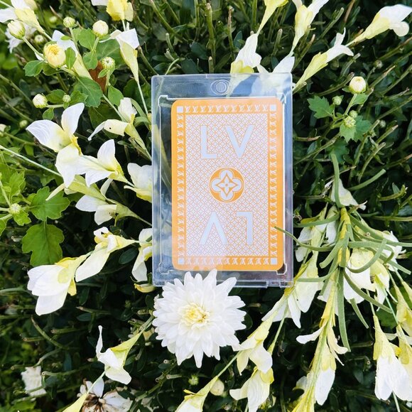 Louis Vuitton LTD EDT Gold Monogram Playing Card 5 of Spades - Picture 2 of 5